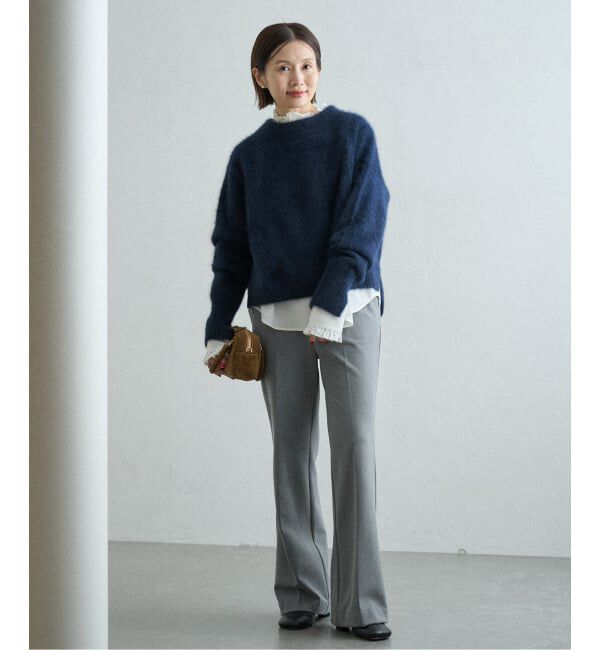 IENA「コットンラッフルフリルブラウス」|シャツ・ブラウス|