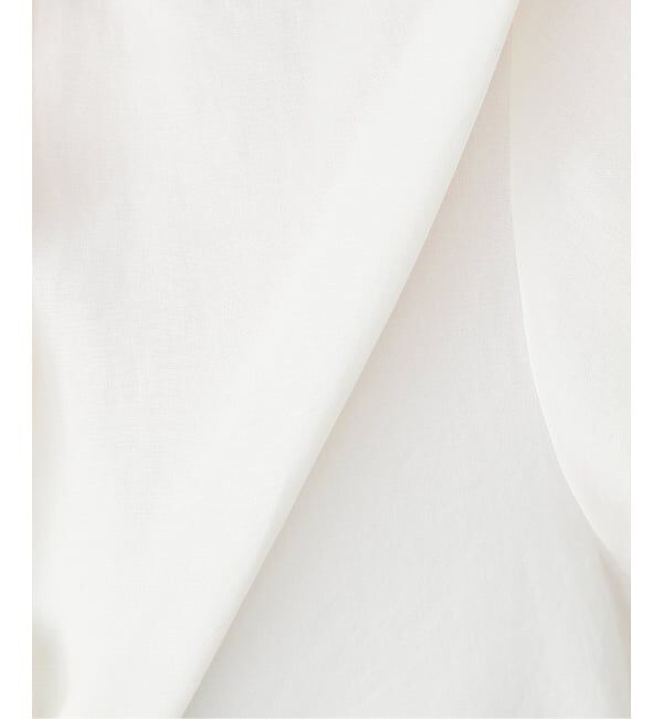 IENA「コットンラッフルフリルブラウス」|シャツ・ブラウス|