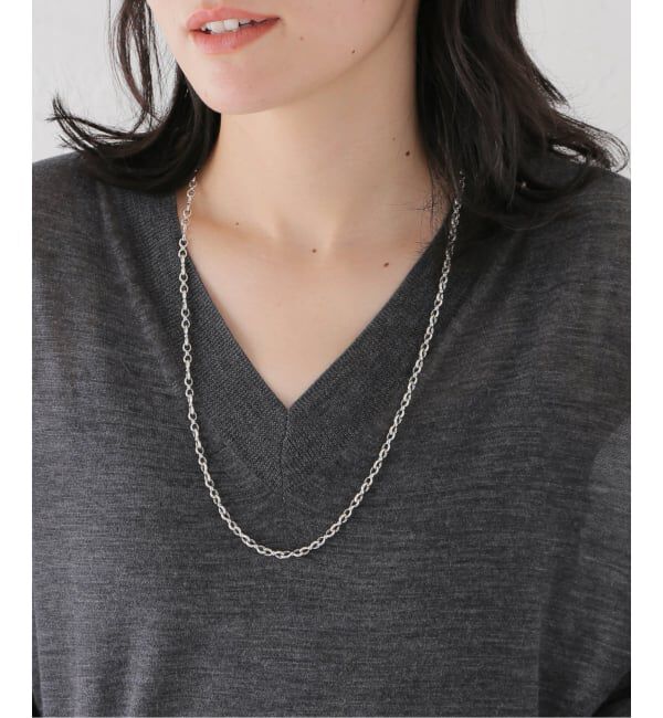 VERMEIL par iena「GEROCHRISTO ジェロクリスト Double Loop Chain NEC 70cm 4101-2」|ネックレス|