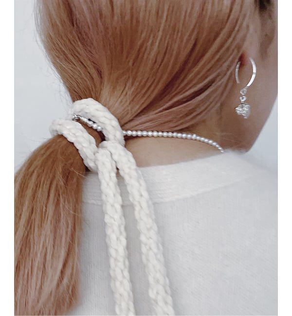 IENA LA BOUCLE「Y.A.Acc/ワイエーアク&times;LA BOUCLE別注 クリスタルチャームピアス」|ピアス|