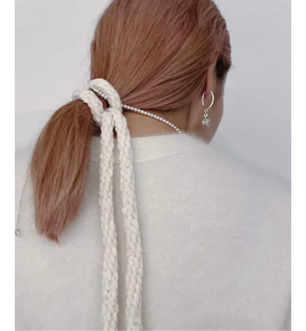 IENA LA BOUCLE「Y.A.Acc/ワイエーアク&times;LA BOUCLE別注 クリスタルチャームピアス」|ピアス|