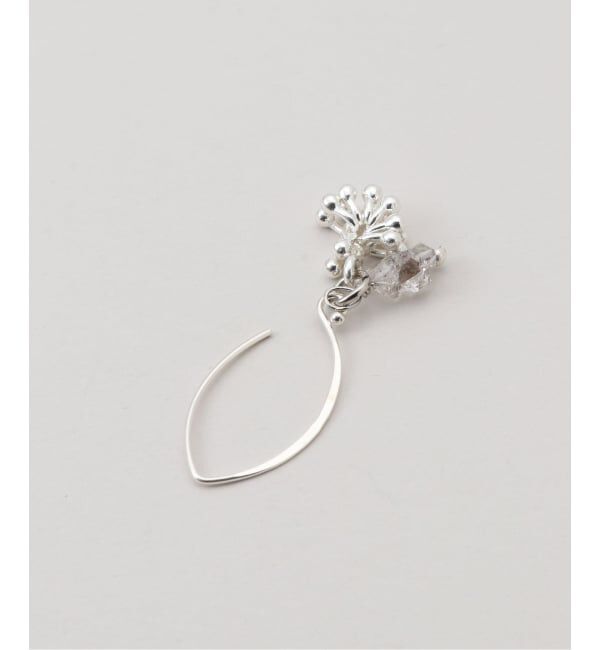 IENA LA BOUCLE「Y.A.Acc/ワイエーアク&times;LA BOUCLE別注 クリスタルチャームピアス」|ピアス|