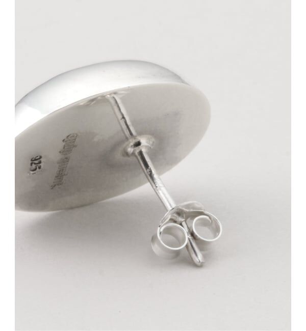 IENA LA BOUCLE「quip queint/クイップクエイント bowling studs oval ピアス  QU032」|ピアス|