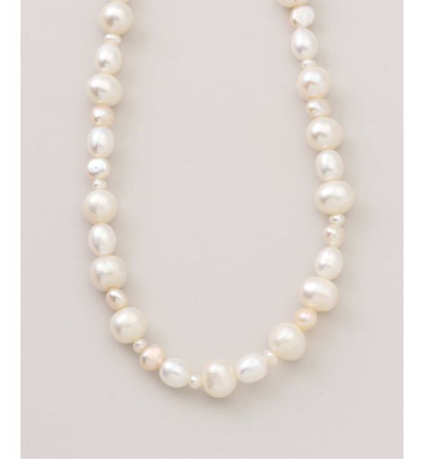 IENA LA BOUCLE「LES BONBON/ル ボンボン eluna パールネックレス  BOB852」|ネックレス|ホワイト