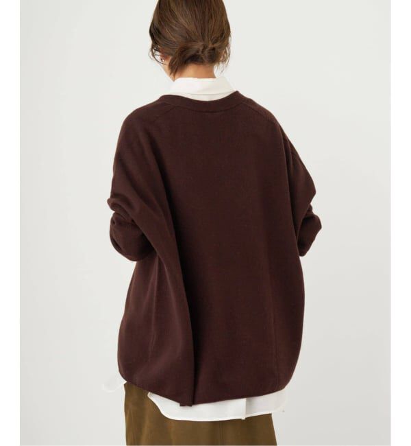 追加4》Fineニュージーウール ニュアンス Vプルオーバー（IENA