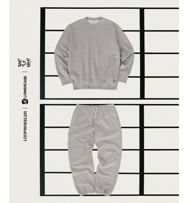EDIFICE「【LOOPWHEELER for LOWERCASE &times; POGGYTHEMAN】別注 クルーネックスウェット」|スウェット・ジャージ|