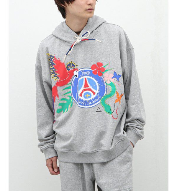 Paris Saint-Germain「【Paris Saint-Germain &times; Esteban Cortazar】プリントパーカー」|パーカー|グレーB