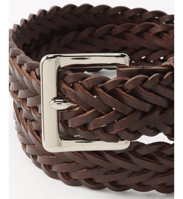 EDIFICE「【BEORMA / ベオーマ】34mm HERRINGBONE PLAITED BELT」|ベルト|