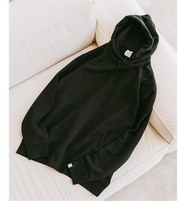 EDIFICE「WEB限定 LOOPWHEELER for LOWERCASE ライトツリウラケ ルーズフィット フーディー」|パーカー|