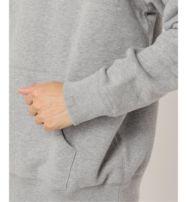 EDIFICE「WEB限定 LOOPWHEELER for LOWERCASE ライトツリウラケ ルーズフィット フーディー」|パーカー|