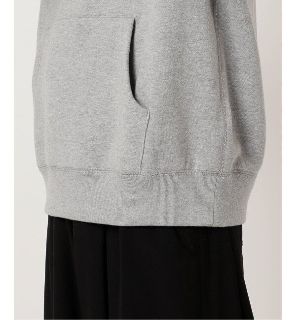 EDIFICE「WEB限定 LOOPWHEELER for LOWERCASE ライトツリウラケ ルーズフィット フーディー」|パーカー|