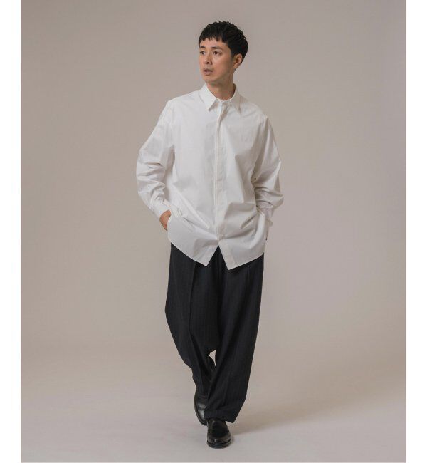 EDIFICE「ワルツ ストライプ バルーンフィットパンツ」|スラックス|