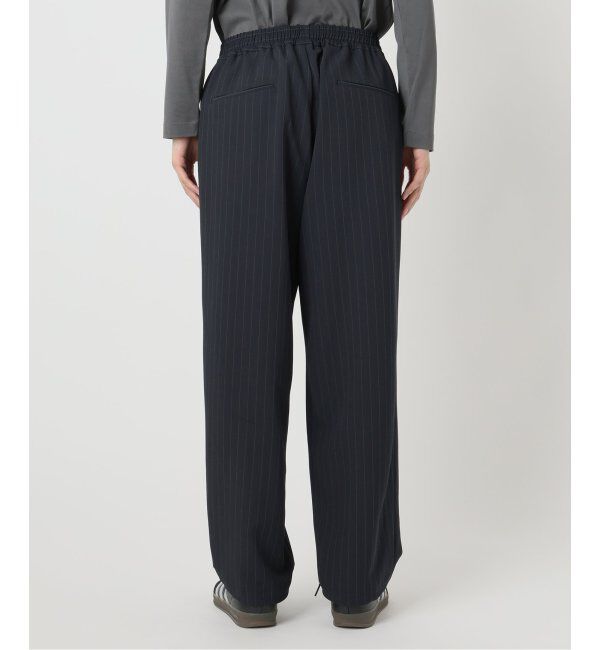 EDIFICE「ワルツ ストライプ バルーンフィットパンツ」|スラックス|