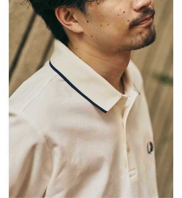 417 EDIFICE「FRED PERRY 417別注  Textured Single Tipped Sh」|ポロシャツ|