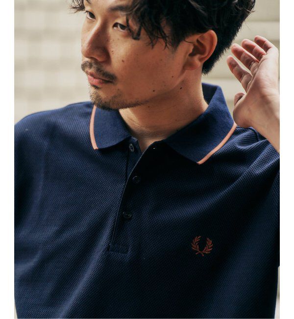417 EDIFICE「FRED PERRY 417別注  Textured Single Tipped Sh」|ポロシャツ|