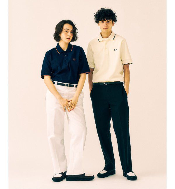 417 EDIFICE「FRED PERRY 417別注  Textured Single Tipped Sh」|ポロシャツ|