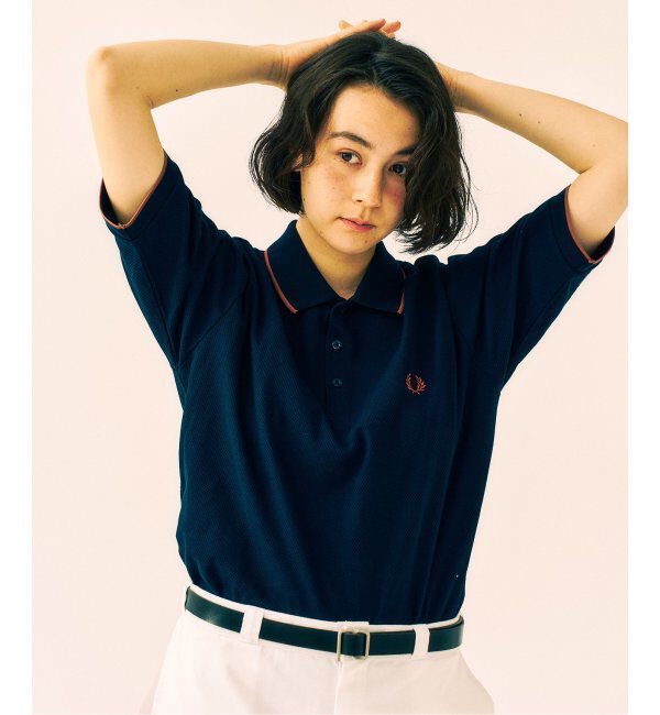 417 EDIFICE「FRED PERRY 417別注  Textured Single Tipped Sh」|ポロシャツ|