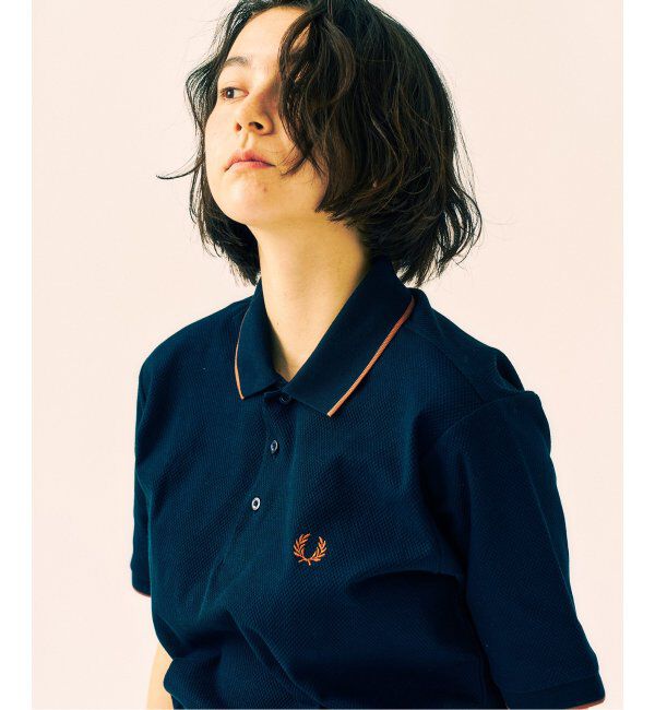 417 EDIFICE「FRED PERRY 417別注  Textured Single Tipped Sh」|ポロシャツ|