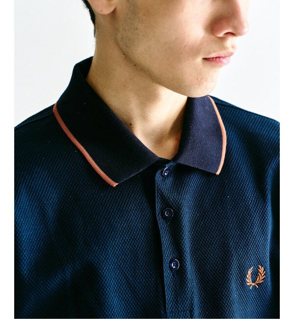417 EDIFICE「FRED PERRY 417別注  Textured Single Tipped Sh」|ポロシャツ|