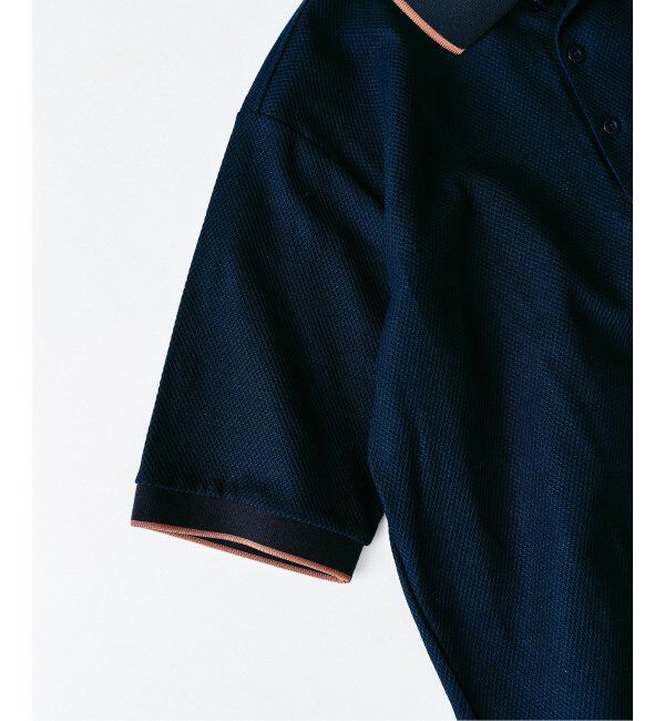 417 EDIFICE「FRED PERRY 417別注  Textured Single Tipped Sh」|ポロシャツ|