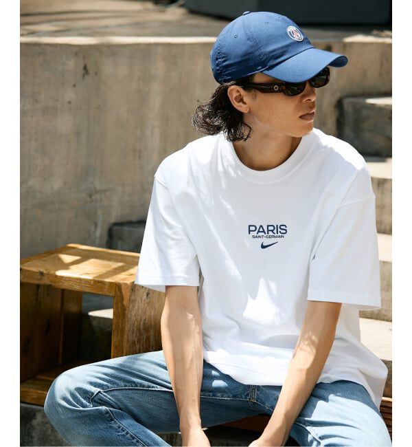 Paris Saint-Germain「【NIKE / ナイキ】PSG M NK PREMIUM EMB TEE IF0506- 100」|Tシャツ・カットソー|ホワイト