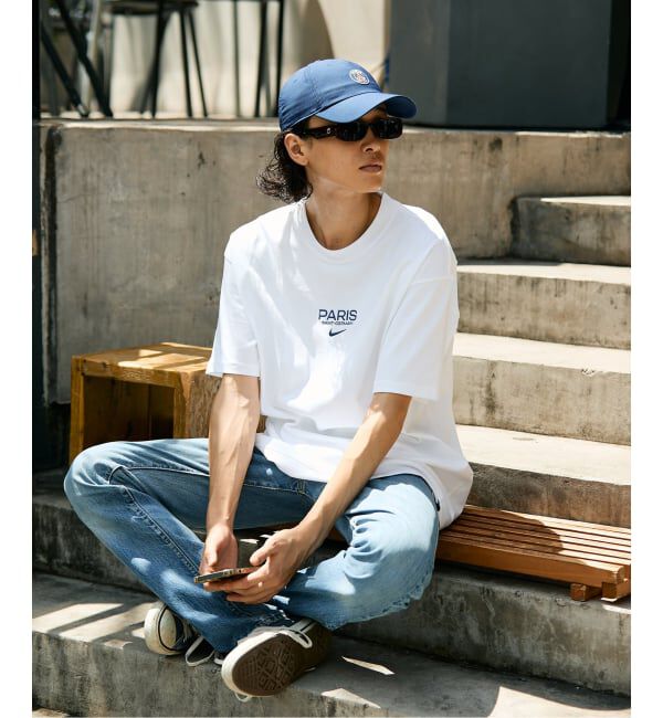 Paris Saint-Germain「【NIKE / ナイキ】PSG M NK PREMIUM EMB TEE IF0506- 100」|Tシャツ・カットソー|