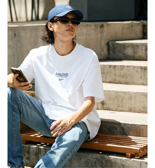 Paris Saint-Germain「【NIKE / ナイキ】PSG M NK PREMIUM EMB TEE IF0506- 100」|Tシャツ・カットソー|