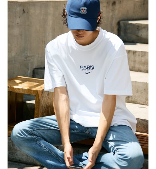 Paris Saint-Germain「【NIKE / ナイキ】PSG M NK PREMIUM EMB TEE IF0506- 100」|Tシャツ・カットソー|