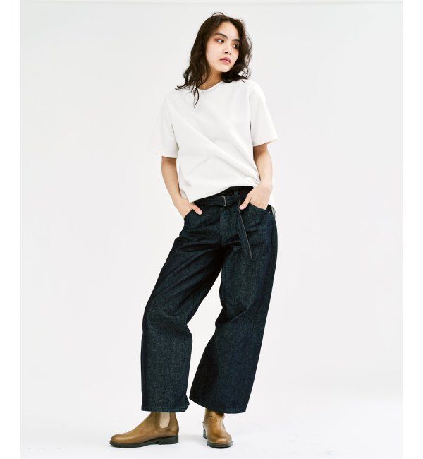 417 EDIFICE「LEVI&rsquo;S(R)/リーバイス(R) 別注 TWISTED BELTED デニムパンツ L28」|デニム|