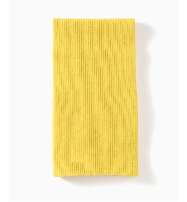EDIFICE「MACKIE( マッキー)  for ED Clyde Scarf」|マフラー|イエロー
