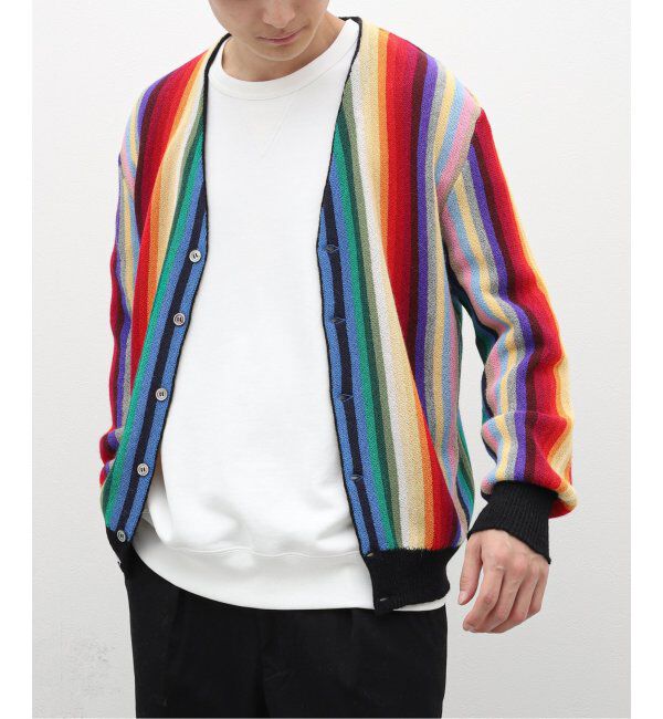 JOURNAL STANDARD「【FANNI LEMMERMAYER/ファニ レママイヤー】マルチストライプカーディガン」|カーディガン|