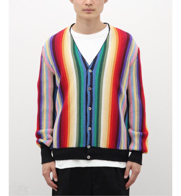 JOURNAL STANDARD「【FANNI LEMMERMAYER/ファニ レママイヤー】マルチストライプカーディガン」|カーディガン|