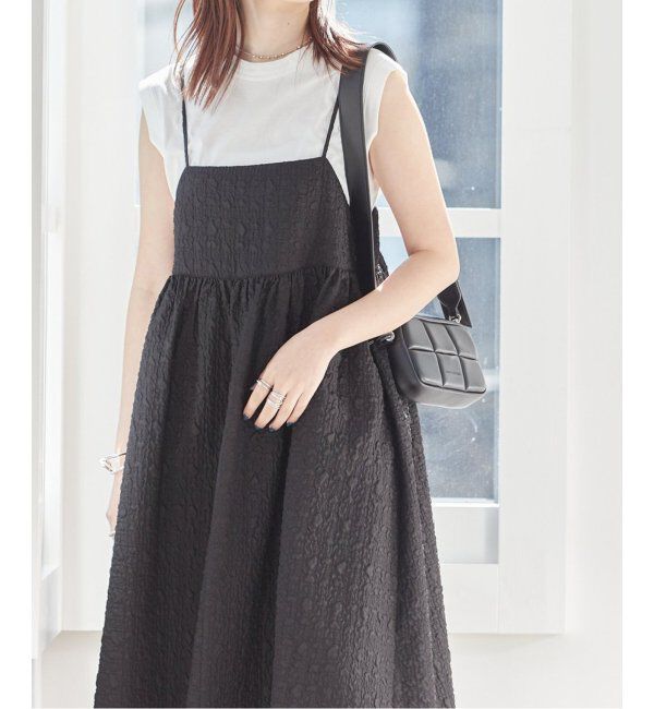 Oriens JOURNAL STANDARD「《追加3》【"GOOD GIRL&rdquo; / グッドガール】3Dジャガードキャミワンピース」|ワンピース|