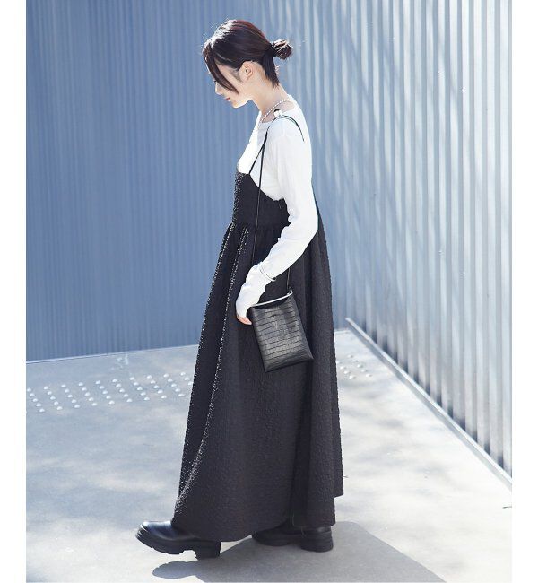 Oriens JOURNAL STANDARD「《追加3》【"GOOD GIRL&rdquo; / グッドガール】3Dジャガードキャミワンピース」|ワンピース|