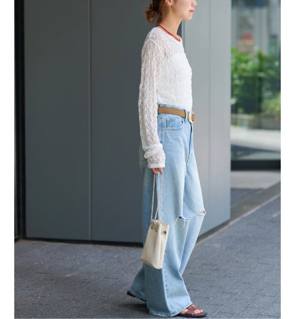 JOURNAL STANDARD relume「シアーレースロングスリーブTEE」|Tシャツ・カットソー|