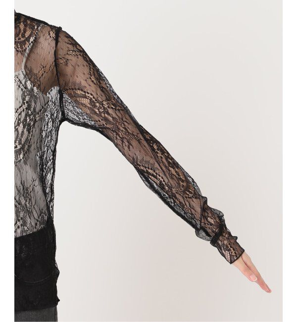 JOURNAL STANDARD relume「ラッセルストレッチレースハイネック」|Tシャツ・カットソー|