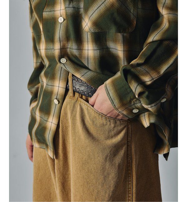 J.S.Homestead「J.S.Homestead / Stead ピグメントキャンバス フリスコパンツ」|その他|