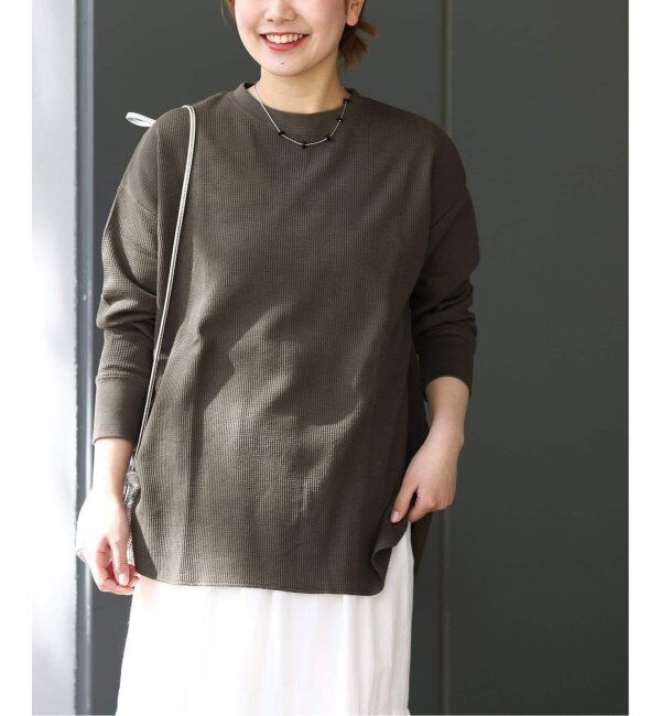 JOURNAL STANDARD relume「《追加6》TCワッフルオーバーサイズロングスリーブTシャツ」|Tシャツ・カットソー|