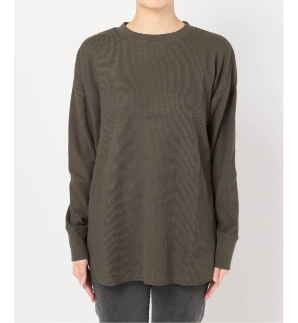 JOURNAL STANDARD relume「《追加6》TCワッフルオーバーサイズロングスリーブTシャツ」|Tシャツ・カットソー|