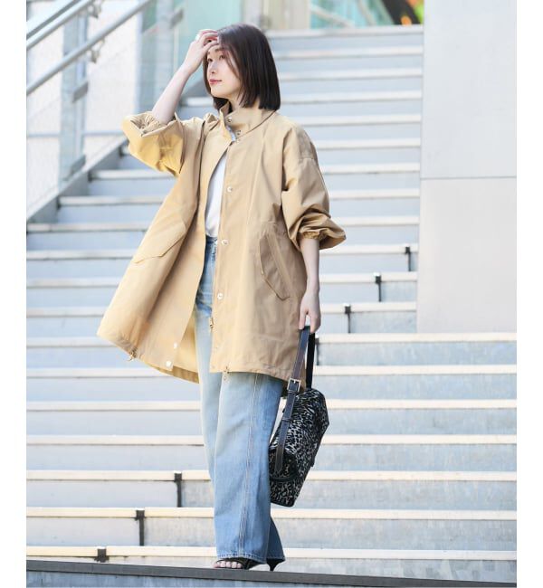 journal standard L'essage「《別注》【MACKINTOSH】RAINTEC SKYE STAND COLLAR MID：コート」|その他|