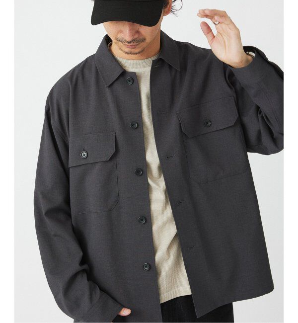 JOURNAL STANDARD relume「TECH アムンゼン リラクシー CPOシャツジャケット」|シャツ・ブラウス|