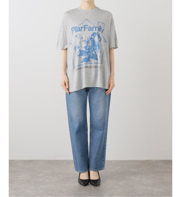 Oriens JOURNAL STANDARD「【OPEN YY / オープンワイワイ】 Knitted PET CLUB HOUSE TEE YY252TS007」|Tシャツ・カットソー|