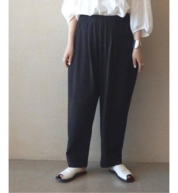 journal standard luxe「オーガニックコットン パンツ」|その他|ブラック