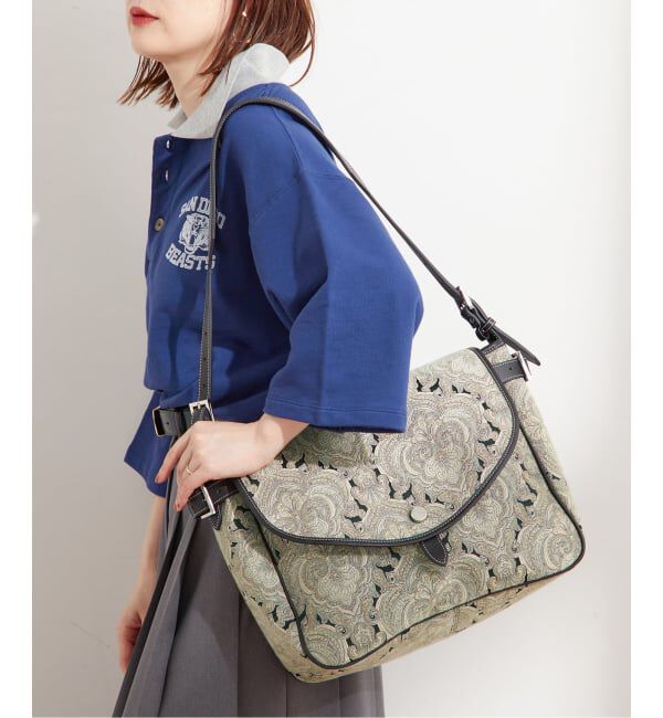 journal standard L'essage「【A VACATION/ア ヴァケーション】KIKI SLD ONYX：ショルダーバッグ」|ショルダー・メッセンジャー|