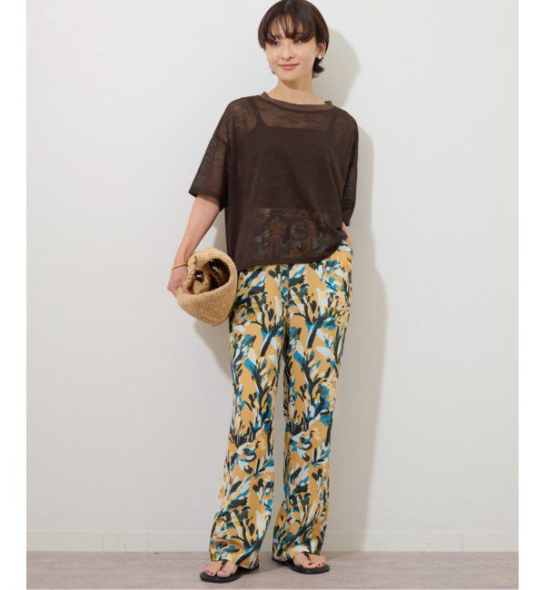 JOURNAL STANDARD relume「ブラッシュボタニカルイージーパンツ」|その他|