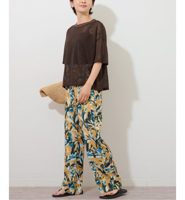 JOURNAL STANDARD relume「ブラッシュボタニカルイージーパンツ」|その他|