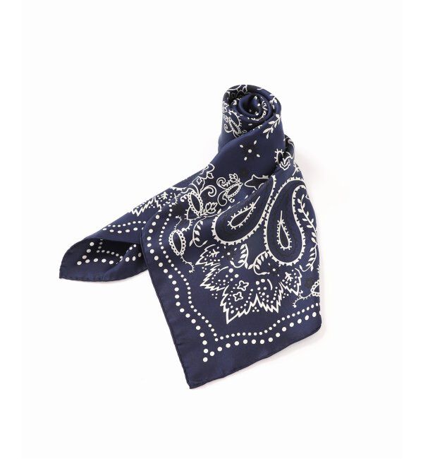 journal standard L'essage「《追加》《WEB限定》【MANIPURI/マニプリ】88カレイドバンダナ」|バンダナ・スカーフ|ネイビー