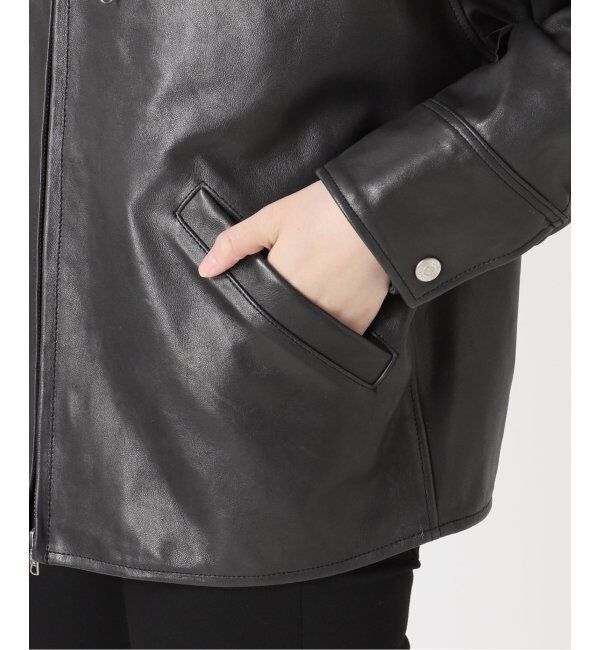 JOURNAL STANDARD「別注【Schott/ショット】LEATHER TRACKER JACKET SMU」|ライダースジャケット|