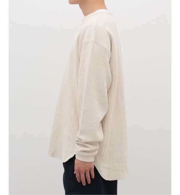 J.S.Homestead「J.S.Homestead /  レノ メッシュ ファブリック ロンT」|Tシャツ・カットソー|