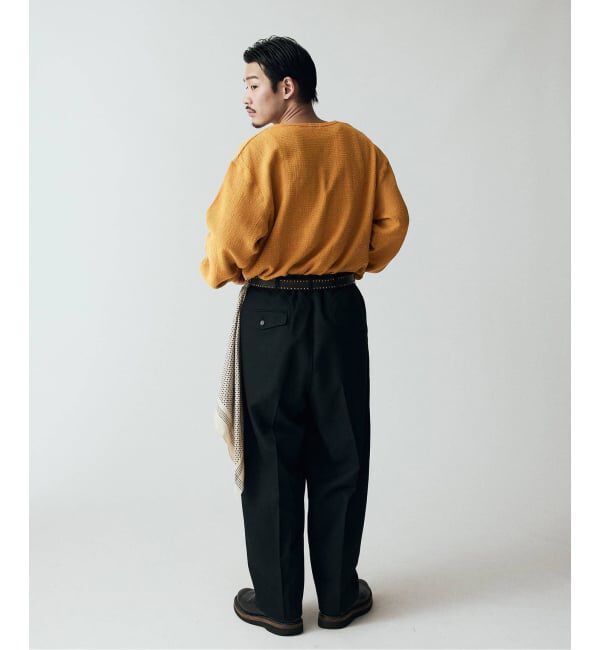 J.S.Homestead「J.S.Homestead /  レノ メッシュ ファブリック ロンT」|Tシャツ・カットソー|